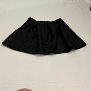 Mahina Elegant Black Circle Skirt